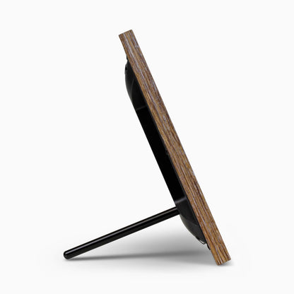 aluratek 13 digital photo frame interchangeable frames side