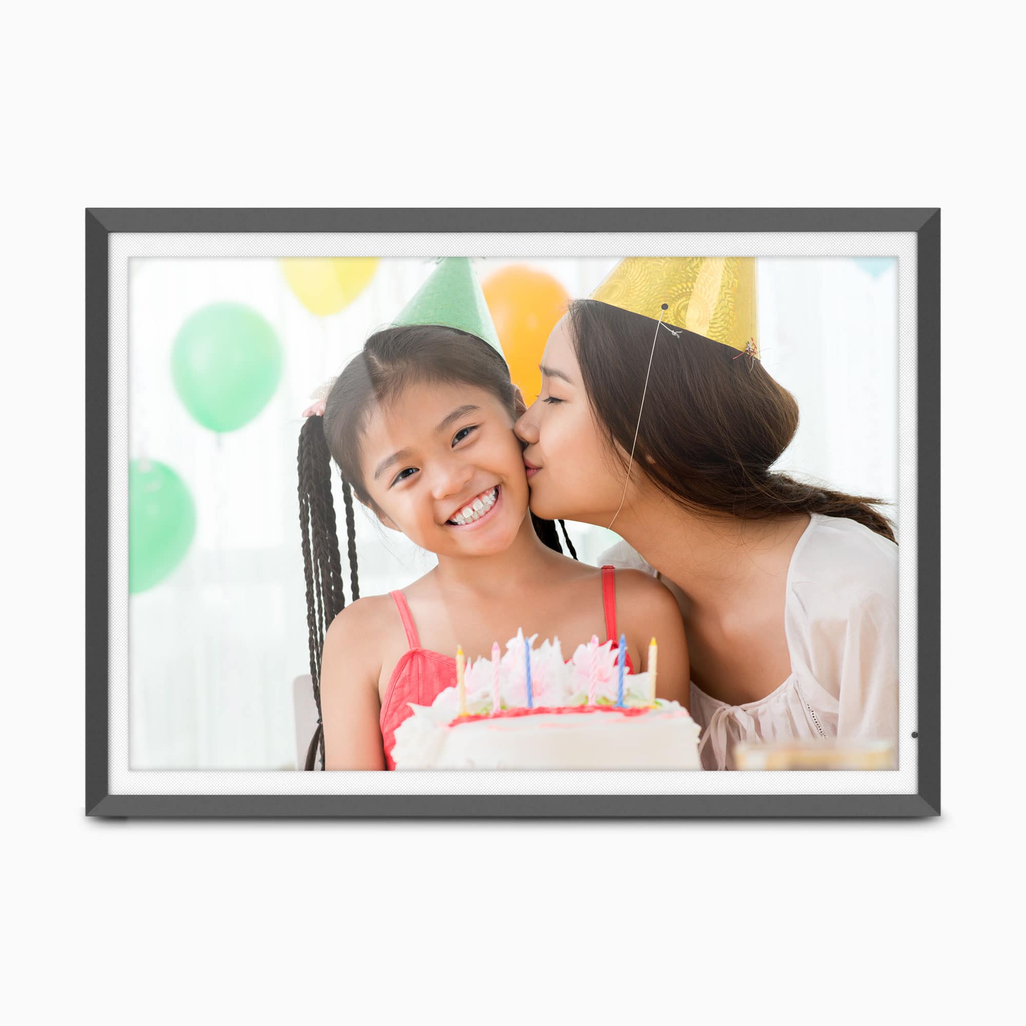 aluratek 13-inch dual-band 3k touchscreen wifi digital photo frame light sensor 32gb main