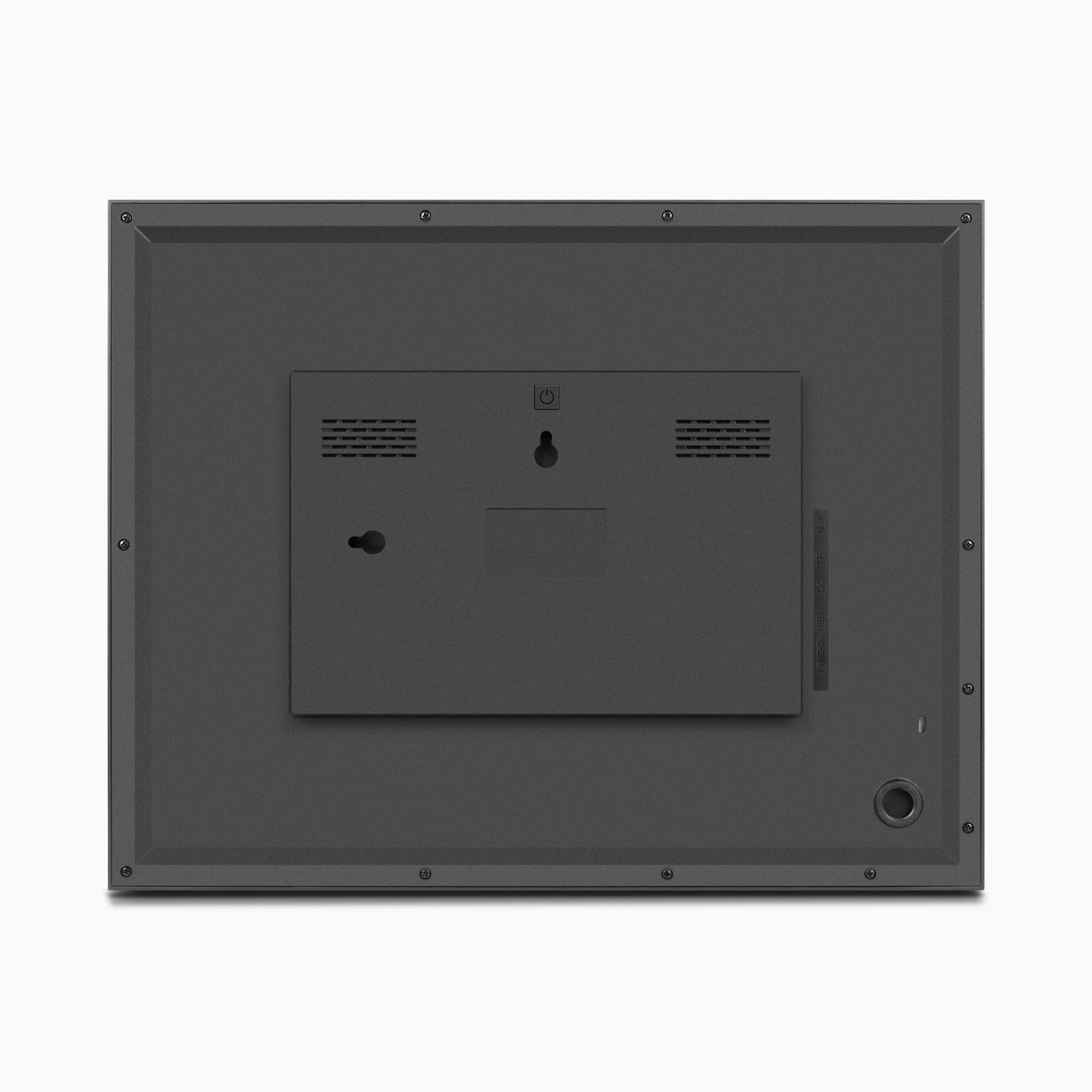 aluratek 15 digital photo frame 4gb back