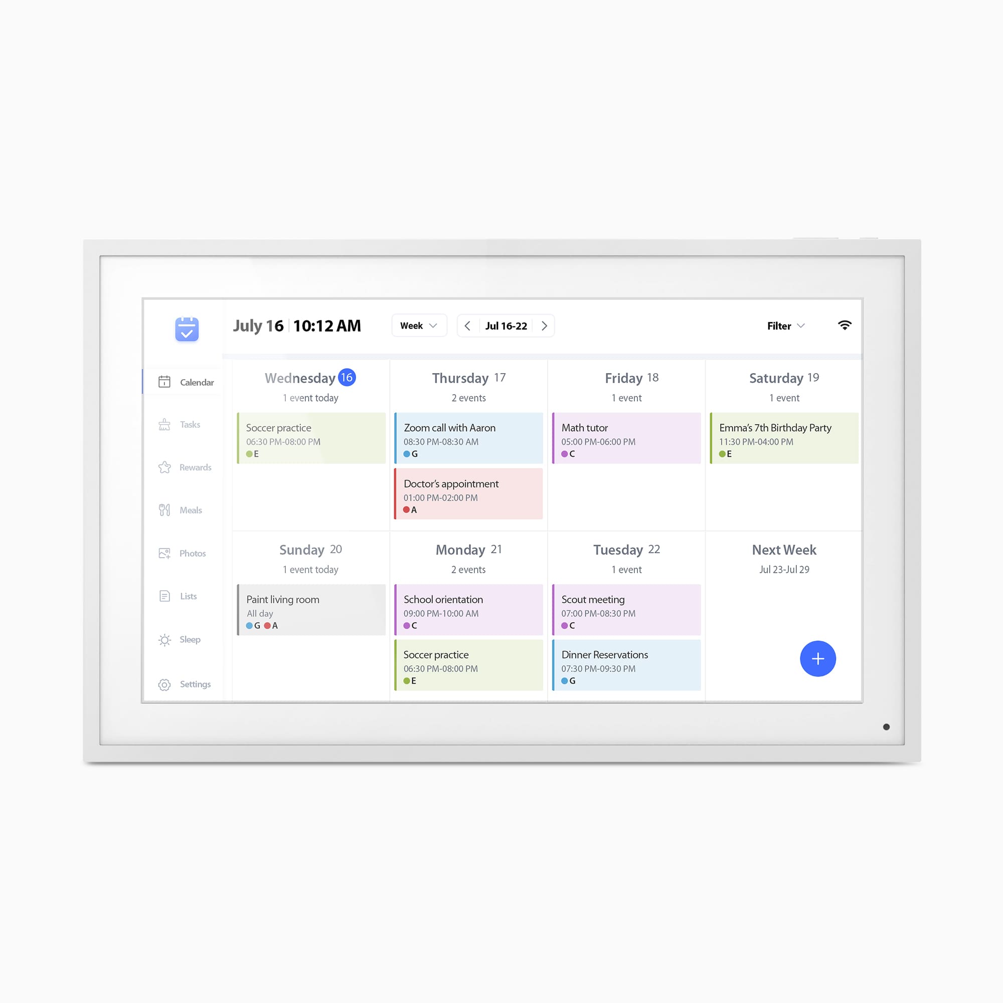 幸运飞行艇体彩的官方开奖历史记录-飞艇168历史查询® 15-inch smart wifi touchscreen digital calendar photo frame 32gb main