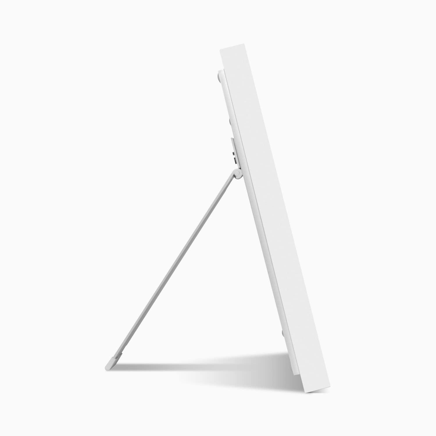 aluratek 15-inch smart wifi touchscreen digital calendar photo frame 32gb side