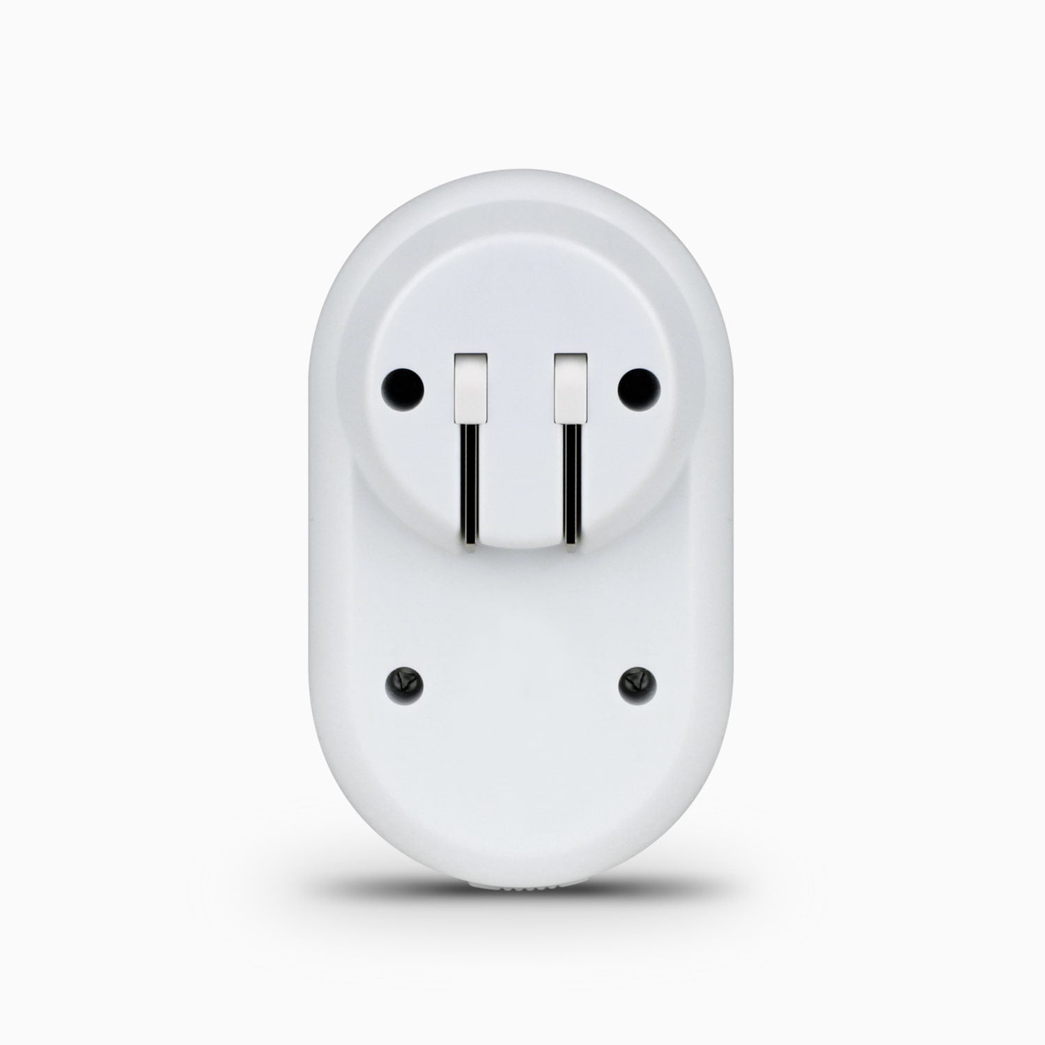 Aluratek LED Nightlight with Dual-USB Charging Ports Back white