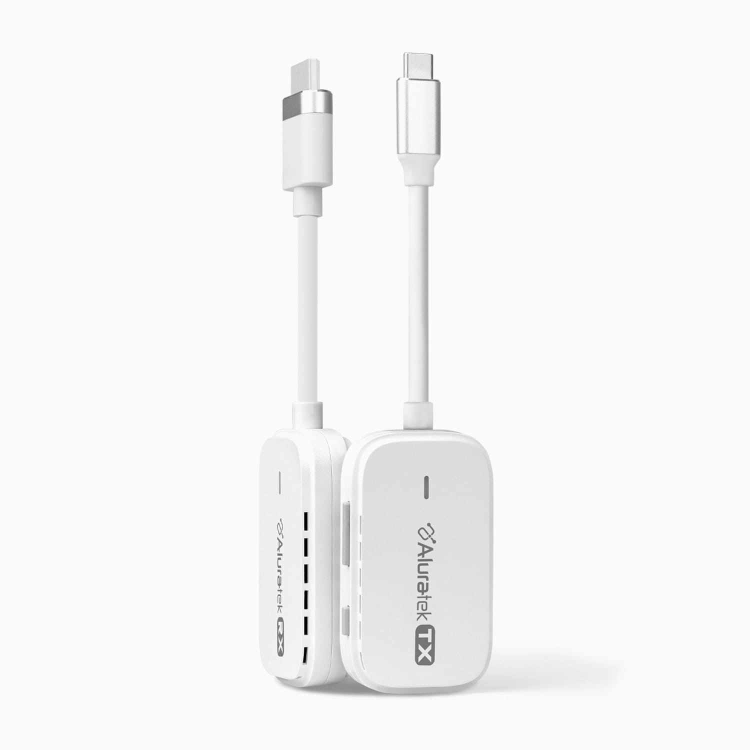 aluratek streamcast mobile wireless type-c hdmi streaming kit standing