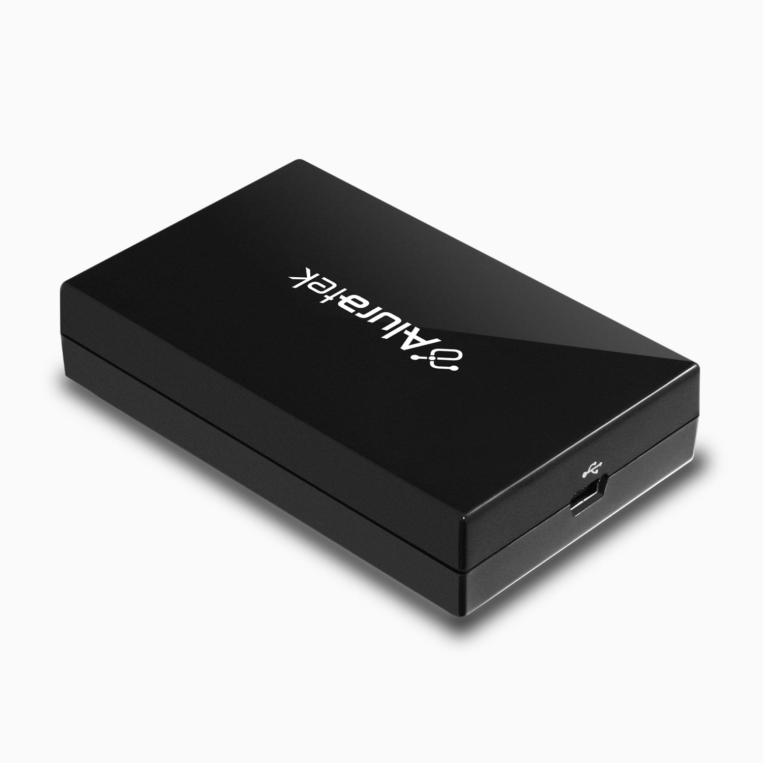 Aluratek USB 2.0 High-Resolution DVI Adapter back angle