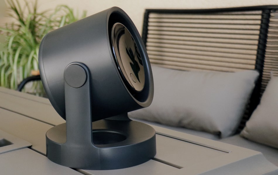 Aluratek Vortex Pro Rechargeable Desktop Fan High speed Performance