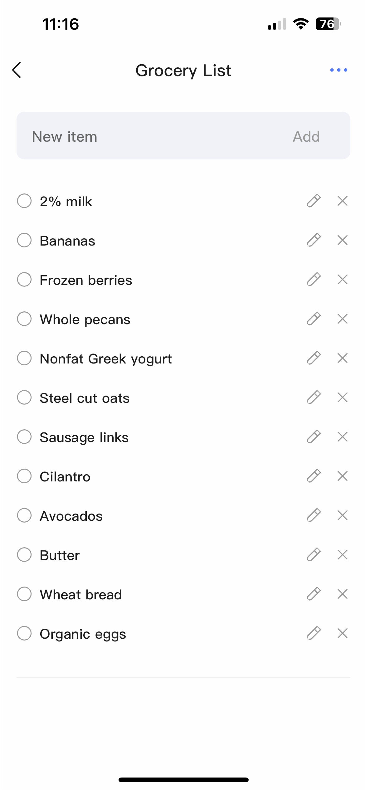 eCalendar Frame Lists Setup